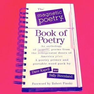 🆕 ONLY ONE! The Magnetic Poetry Book of Poetry